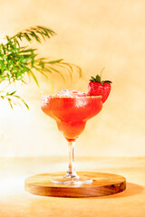 Strawberry Margarita cocktail