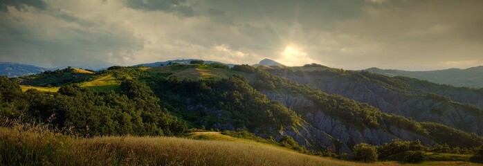 paesaggio collinare, colline italiane