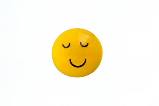 smiley face with happy expression