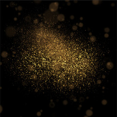 abstract center Backdrop Gold Sparkley  Luxury Background