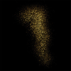 Obraz premium abstract center Backdrop Gold Sparkley Luxury Background