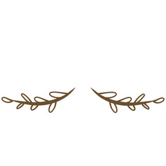 Vector Isolated Wreath