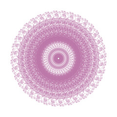 Pastel Lace for Decoration in Pink
