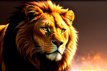 Fototapeta premium Generative concept art illustration. Generative ai.