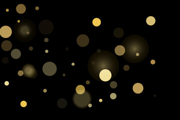 Gold glitter confetti, great design for any purpose. Party decor.