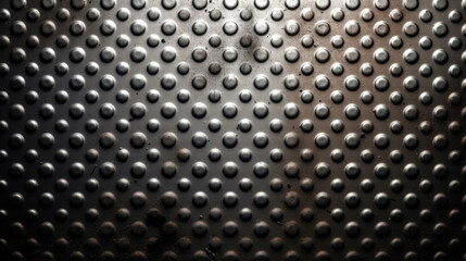Metal texture with rivets. Background for design. Toned.
