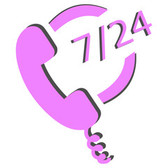 seven twenty four open telephone