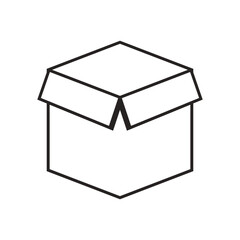 cardboard box icon