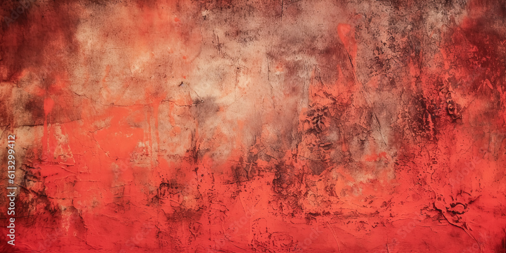 Poster a picture of a red textured background - generative ai.