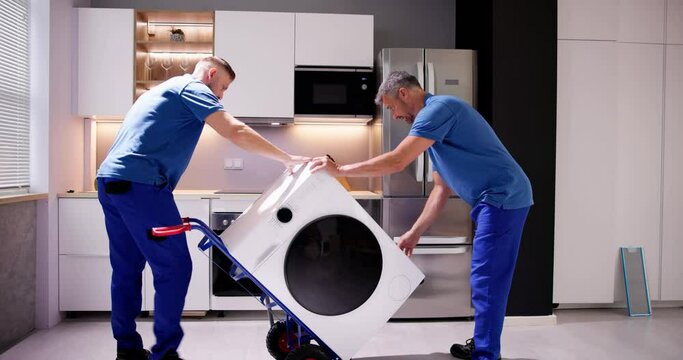 Washing Machine Appliance Delivery And Install