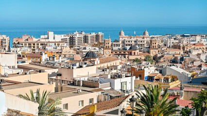 Fototapeta na wymiar Panoramic view of Alicante
