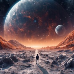 espace et cosmos ia gégérative