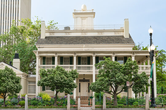 Historic Beehive House in Salt Lake City, Utah