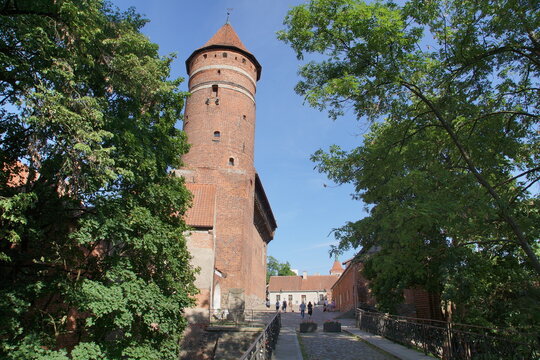 Olsztyn. Zamek Kapituły Warmińskiej.