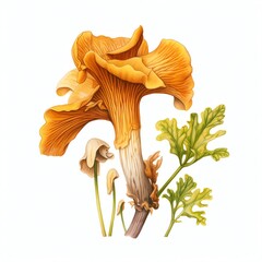 Detailed Botanical Illustration: Artfully Sketched Mushroom Species in Their Natural Forest Environment





 - obrazy, fototapety, plakaty