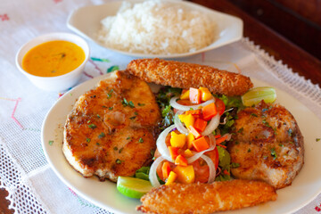 grilled fish