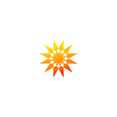 Obraz premium vector exclusive sun premium logo