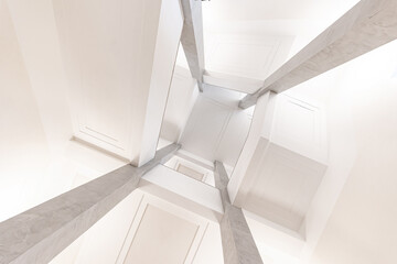 Architektur abstrakt weiß Innenräume