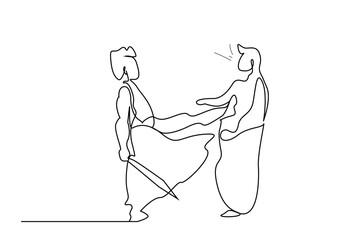 middle ages sparta warrior hero two people fight courage war line art