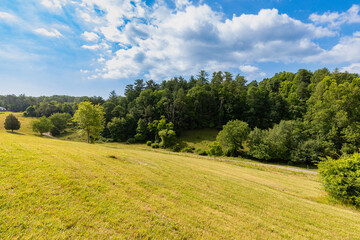 mountain drone land views