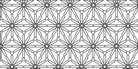 seamless pattern with islamic elements