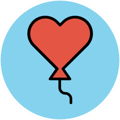 Wedding Colored Vector Icons