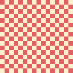 Checkerboard Seamless Pattern Retro Digital Paper