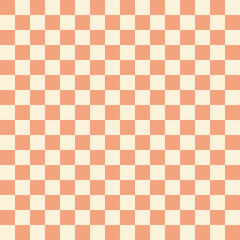 Checkerboard Seamless Pattern Retro Digital Paper
