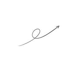 Hand draw arrow