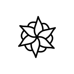 Flower Logo Illustration