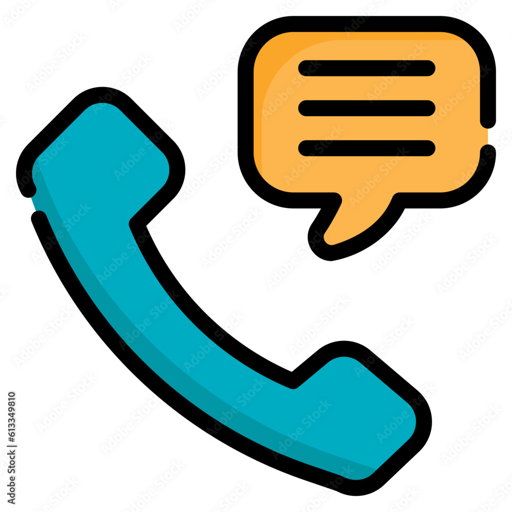 Canvas Prints telephone icon