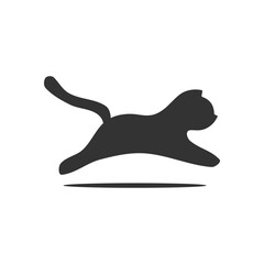 cat logo template. Icon Illustration Brand Identity. Isolated and flat illustration. Vector graphic