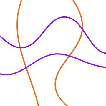 Orange And Purple Grid Graphic Lines Background 