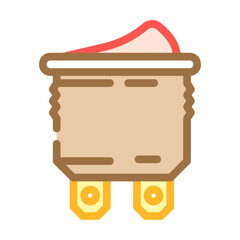 electric switch electrical engineer color icon vector. electric switch electrical engineer sign. isolated symbol illustration