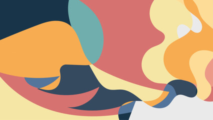 overlapping circles background