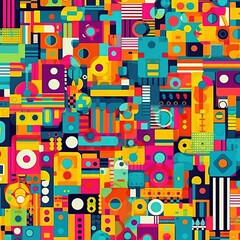 Contemporary Geometric Structure Pattern
Colorful Contemporary Repeating Pattern
Beige Gradient Hipster Background
Vibrant Watercolor Abstract Swirl Pattern
Contemporary Abstract Artistic Mosaic
