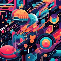 Contemporary Geometric Structure Pattern
Colorful Contemporary Repeating Pattern
Beige Gradient Hipster Background
Vibrant Watercolor Abstract Swirl Pattern
Contemporary Abstract Artistic Mosaic