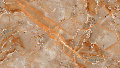 Textured of the Orange marble background. Light orange marble surface texture background