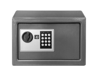 Small safe box, transparent background