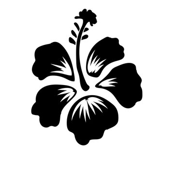 recommend clip art: hibiscus flower vector