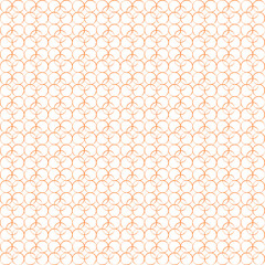 Seamless Geomatric vector background Pattern in orange
