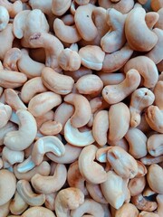 cashew nut texture background. nature element sign and symbol.