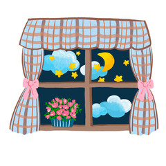 Various types of window character