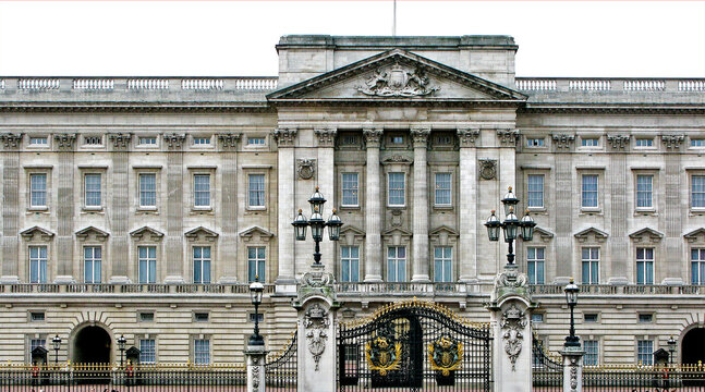 Edificio Palácio de Buckingham. Londres. Inglaterra.