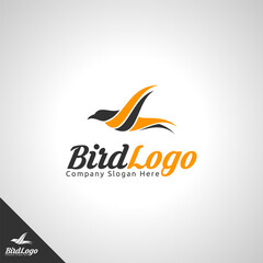 Fototapeta na wymiar Bird Logo Template