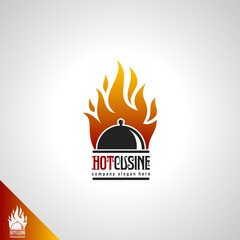 Hot Cuisine - Hot Food logo