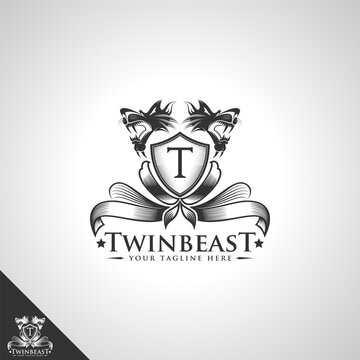 Twin Beast - Royal Predator Logo