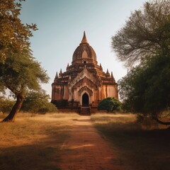 Bagan Stunning Photograph of an Ancient Temple Complex in Myanmar