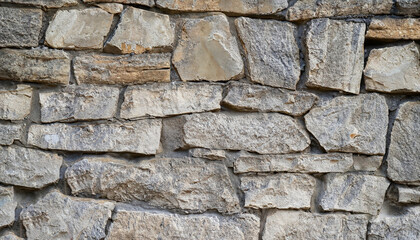 Pattern gray color of modern style design decorative uneven cracked real stone wall surface