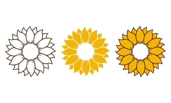  Sunflower Clipart Flower SVG Vector and Clip Art